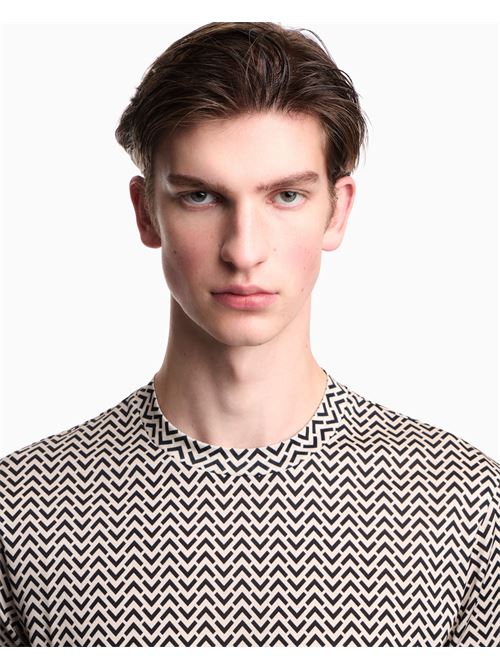 T-shirt in jersey misto lyocell Emporio Armani | EM005270 AF24857.F1197